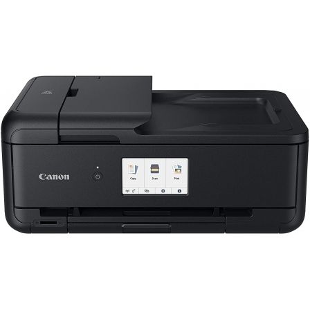 Canon PIXMA TS9550a 2988C036 - Impresora Multifunción A3 WiFi Inalámbrica con Dúplex Automático, Pantalla Táctil, Ethernet, Escaneo en Nube, Color Negro Canon PIXMA TS9550a 2988C036 - Impresora Multifunción A3 WiFi Inalámbrica con Dúplex Automático, Pantalla Táctil, Ethernet, Escaneo en Nube, Color Negro